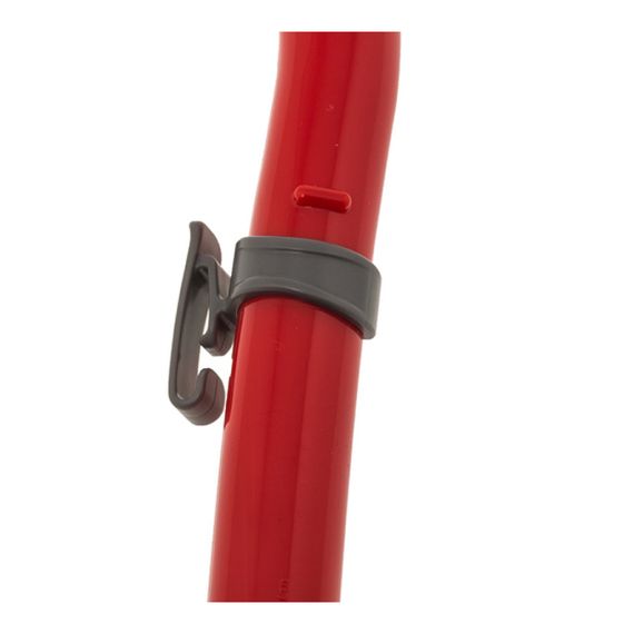 Трубка детская Marlin Joy Red/Silver для снорклинга