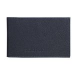 Визитница карманная BEFLER "Грейд", на 40 визиток, натуральная кожа, тиснение, синяя, K.5.-9