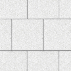 Тротуарная плитка КВАДРАТ 400х400 мм - Стоунмикс Белый