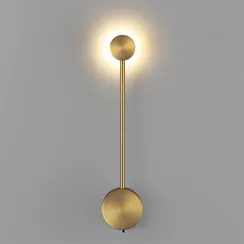 7009/5WL HIGHTECH ODL25 319 античная бронза/металл/акрил Настенный светильник LED 3000/4000K тумблер на корп. 5W 220V CRI > 90 SATELLITE