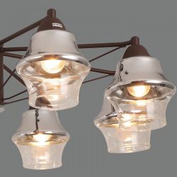 Люстра на штанге ILLUMICO  IL1303-8CPA-19 CF CR