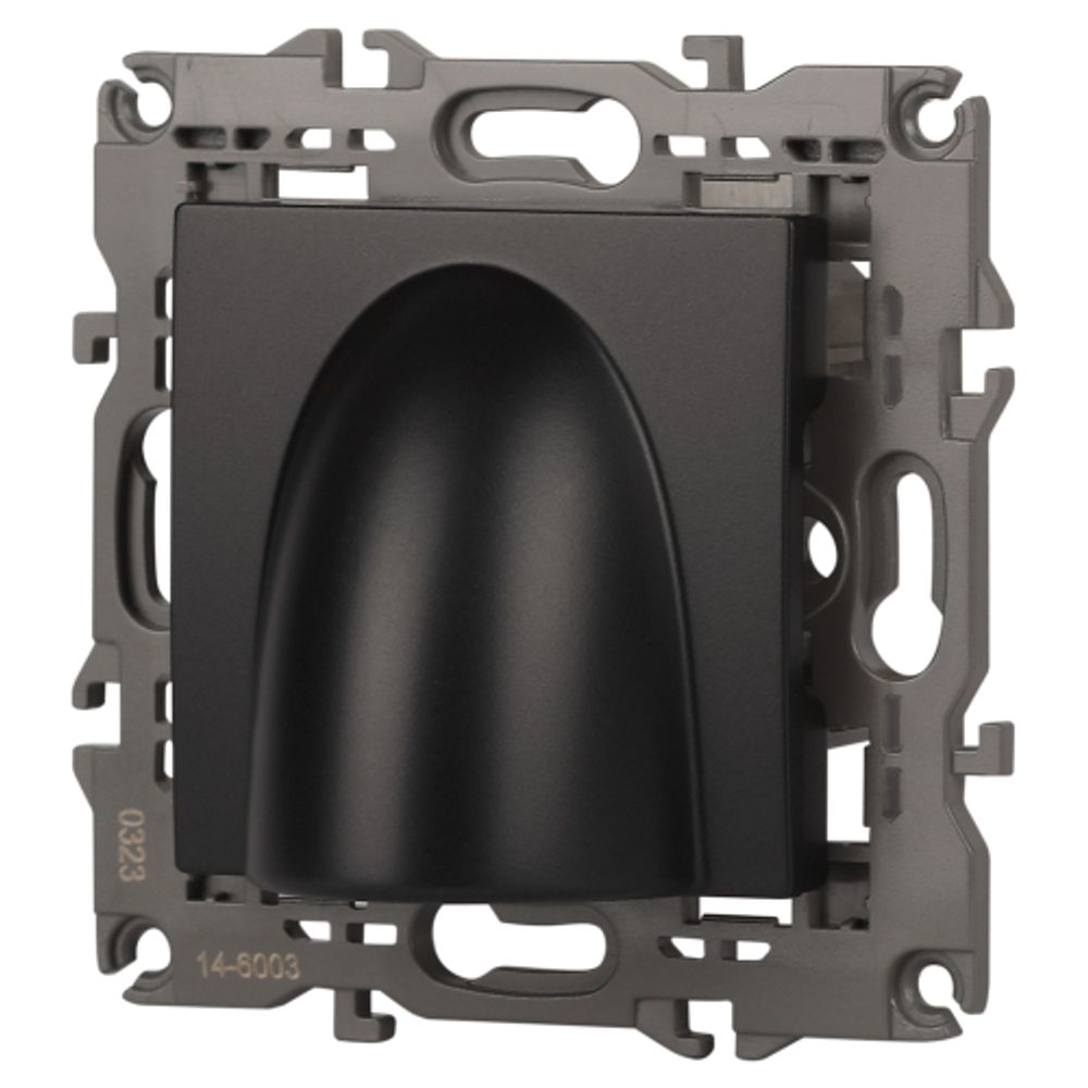 Вывод кабеля ЭРА Elegance 14-6003-05 антрацит