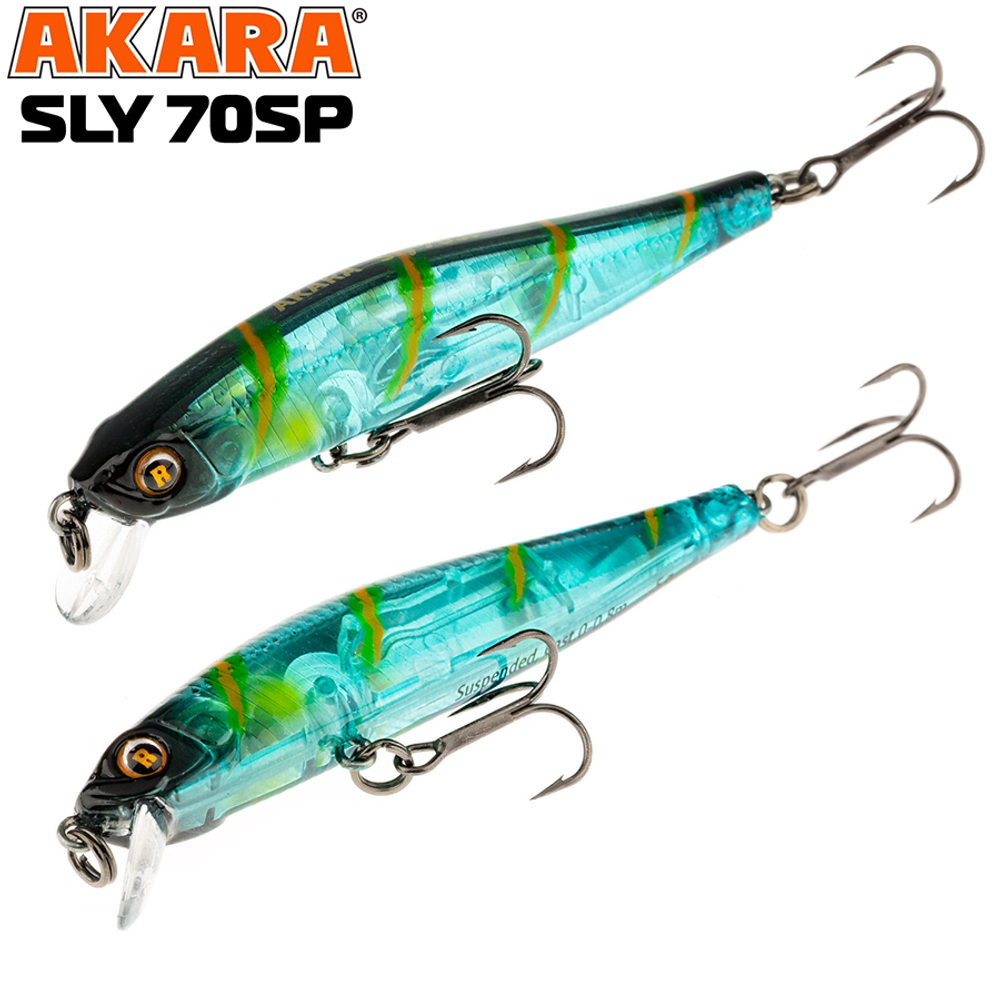 Воблер Akara Sly 70SP 5 гр. (3/17 oz 2,8 in) A42