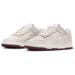 Nike Dunk Low top Skateboard Shoes Women's Beige Pink