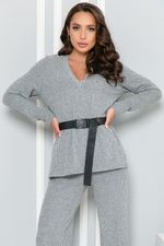 Костюм брючный "Дина" (грей) К5124 LT Collection