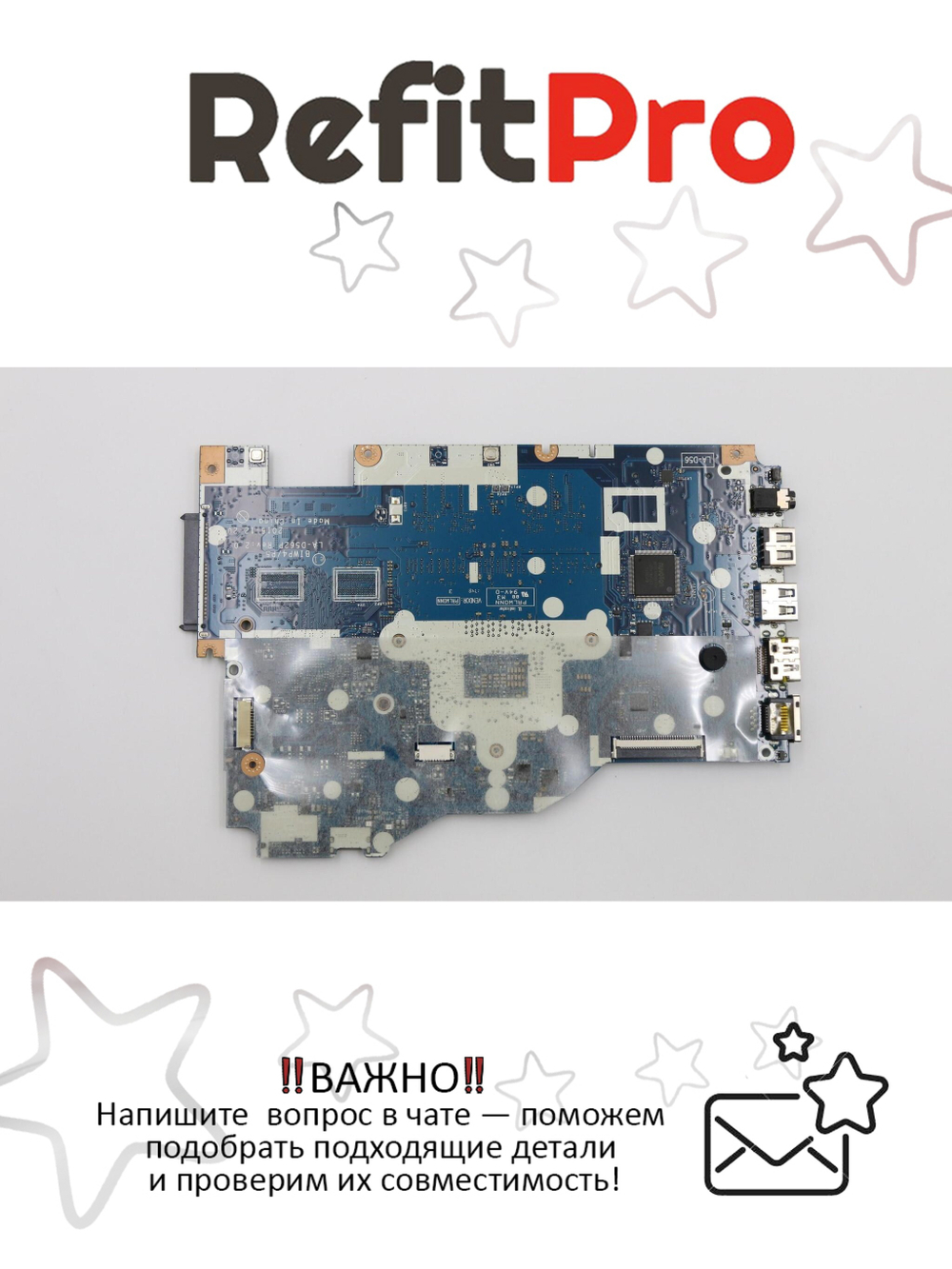 Материнская плата для ноутбука Lenovo ideapad 110-15ISK WIN I3-6006U UMA 4G F (5B20M81670), оригинал