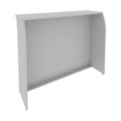 Riva Стойка ресепшн А.РС-3 Серый 1444*506*1150