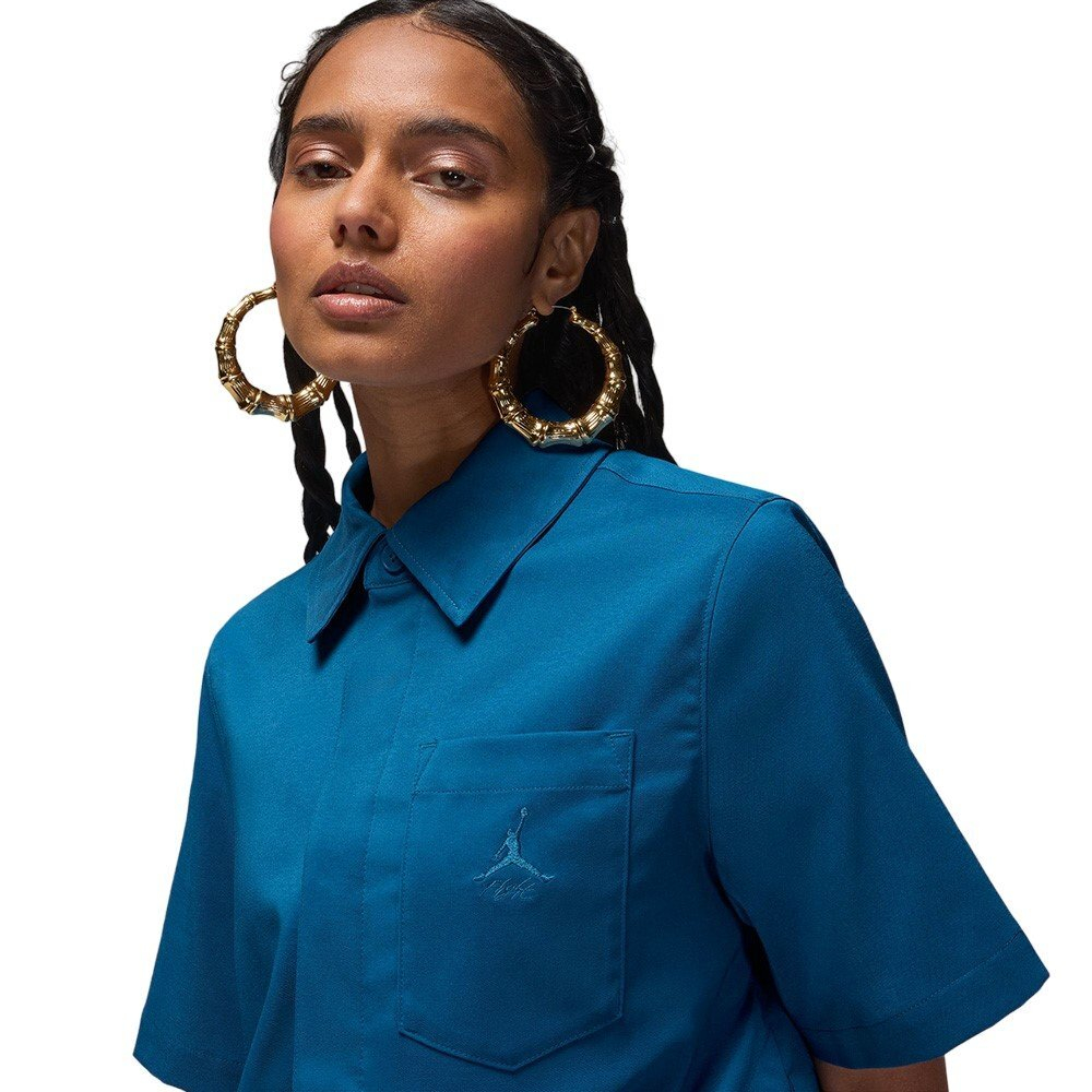 Баскетбольная женская футболка Jordan Blue T-shirt