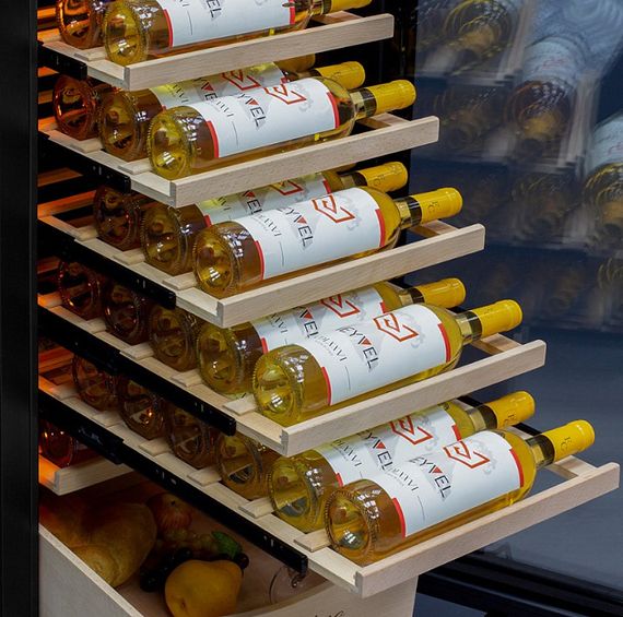 Винный шкаф Meyvel MV106-KBT2 (Slim)
