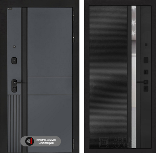 Эволаб 31 чёрный кварц, зеркальная вставка с тонировкой