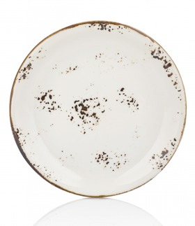 Тарелка мелкая "Elegance" 21см. фарфор By Bone