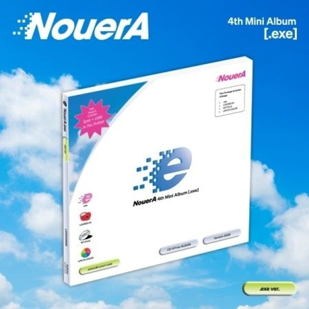 Альбом NOUERA - .EXE 4th Mini Album .EXE Version