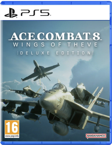 ACE COMBAT 8: WINGS OF THEVE Делюкс издание (Deluxe Edition) (диск для PS5, интерфейс и субтитры на русском языке)