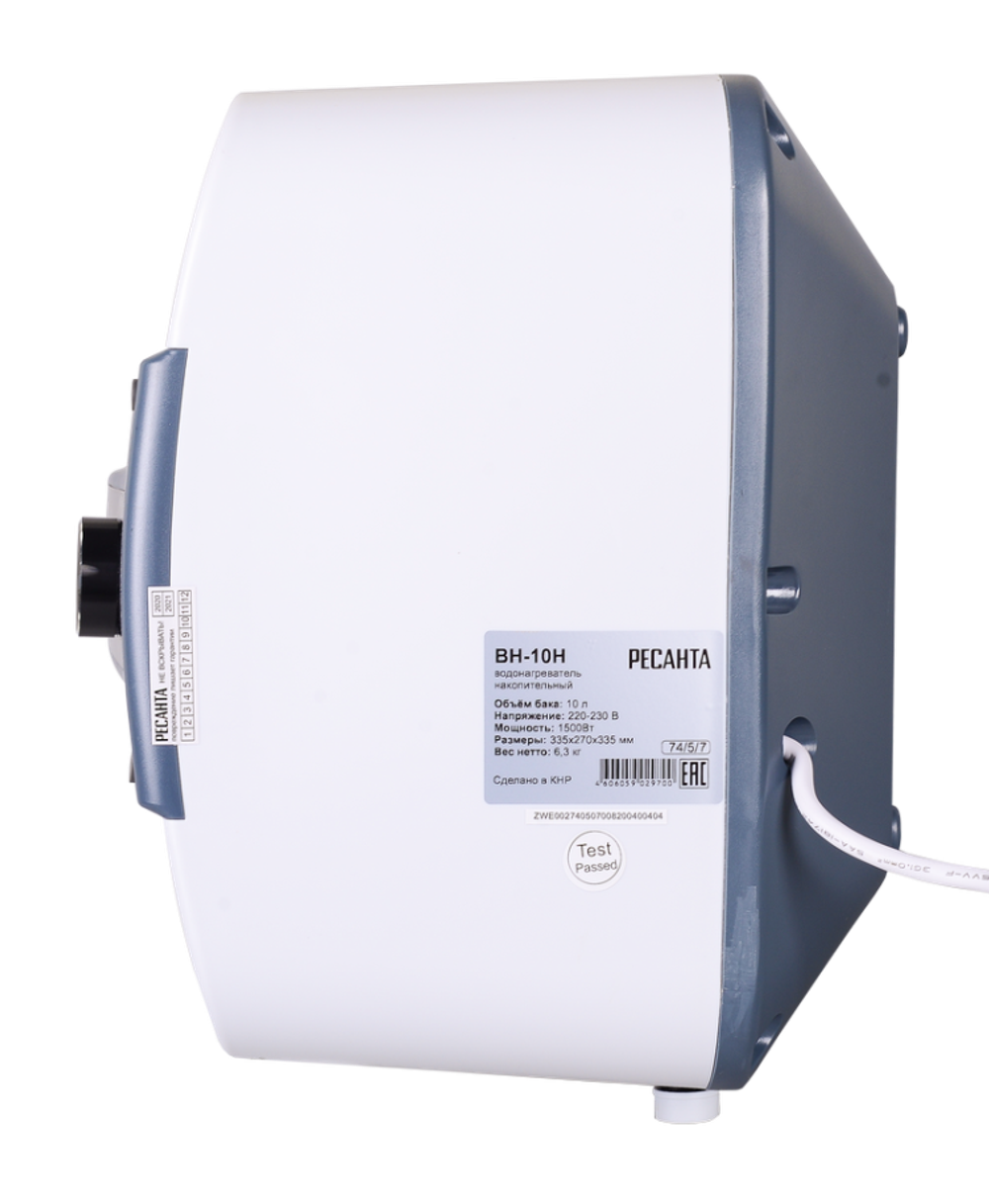 Водонагреватель накопительный ВН-10Н Ресанта