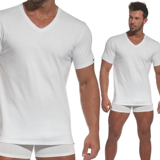 Футболка мужская с коротким рукавом Cornette Authentic 201 XL, белая