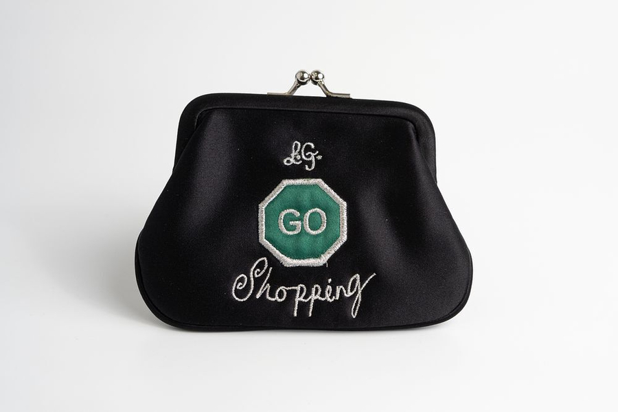 Миниатюрный кошелек Lulu Guinnes с замком-фермуаром