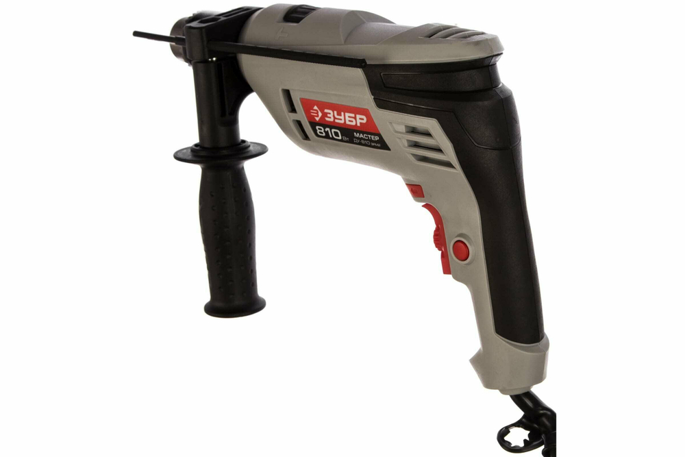 Дрель ударная ЗУБР ДУ-810 ЭРМ2 в коробке(ДУ-810 ЭРМ2)