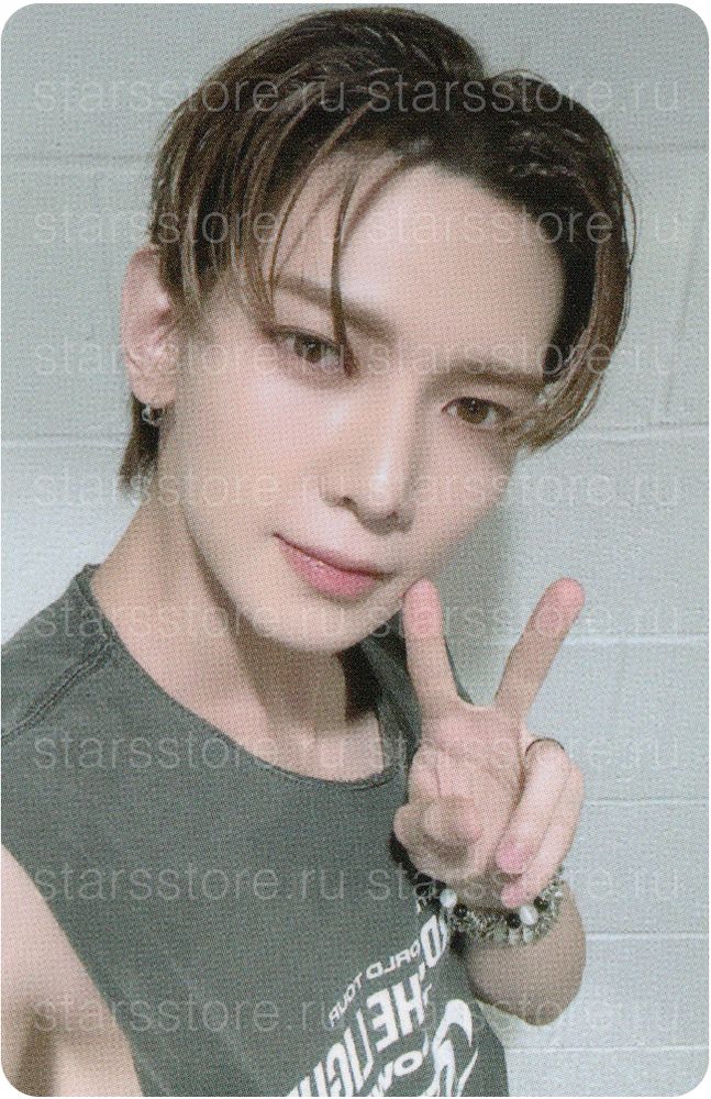 Фотокарта Yeosang ATEEZ - GOLDEN HOUR : Part.1 (EVERLINE)