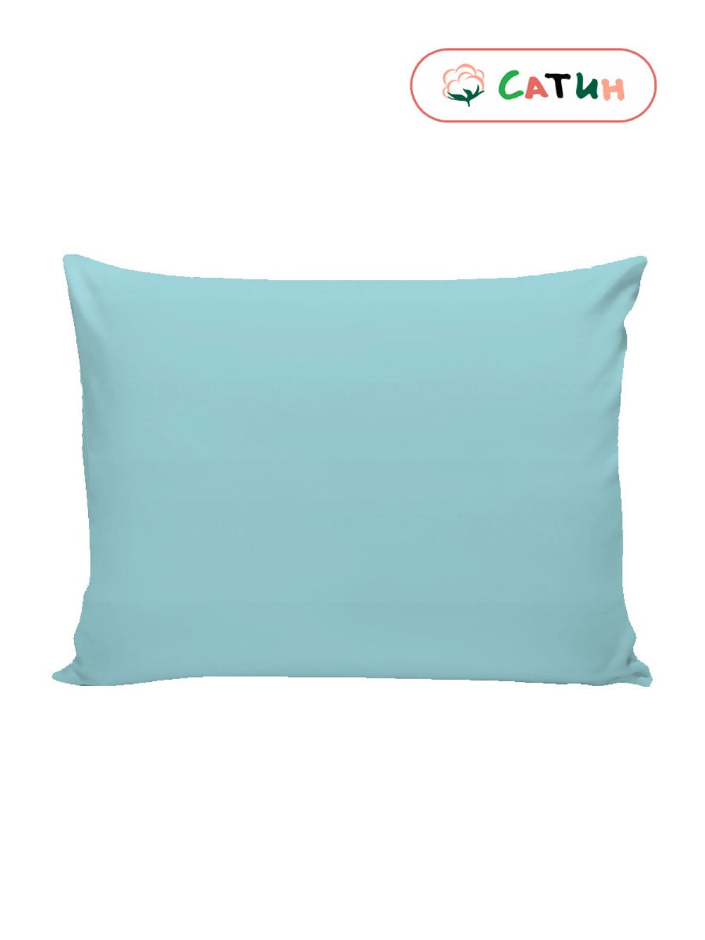 Наволочка 1 шт сатин Milky Garden "Нега" 50x70 см на молнии