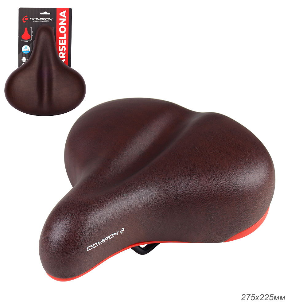 Седло велосипедное ультракомфортное COMIRON BARSELONA N825 275x225
