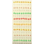 Мормышка фосфорная №01, d 6мм, крючок №10