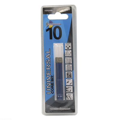 Коронка алмазная универсальная 10 мм 450010