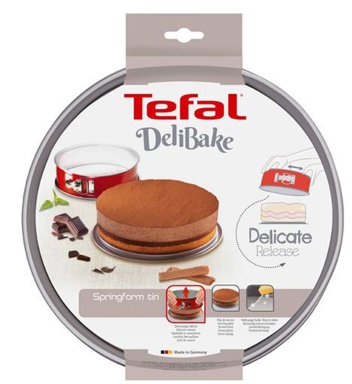 Спрингформа 27 см Tefal Delibake J1641474