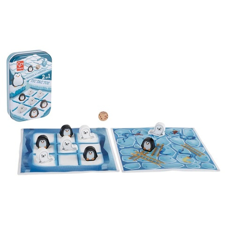 Настольная игра «Возьми в дорогу» 2 в 1, крестики-нолики, бродилка