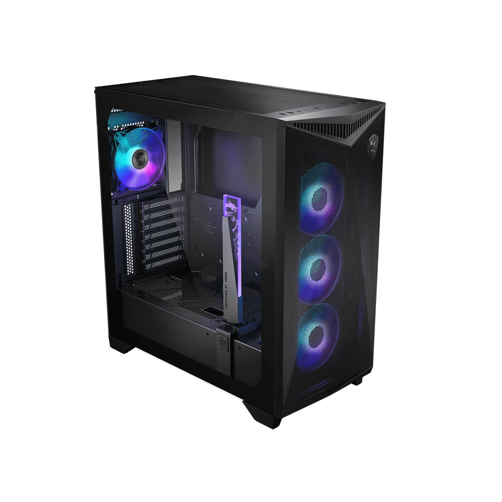 Компьютерный корпус MSI MPG GUNGNIR 300R AIRFLOW E-ATX/ATX/mATX/Mini-ITX, 3xUSB 3.2, ARGB