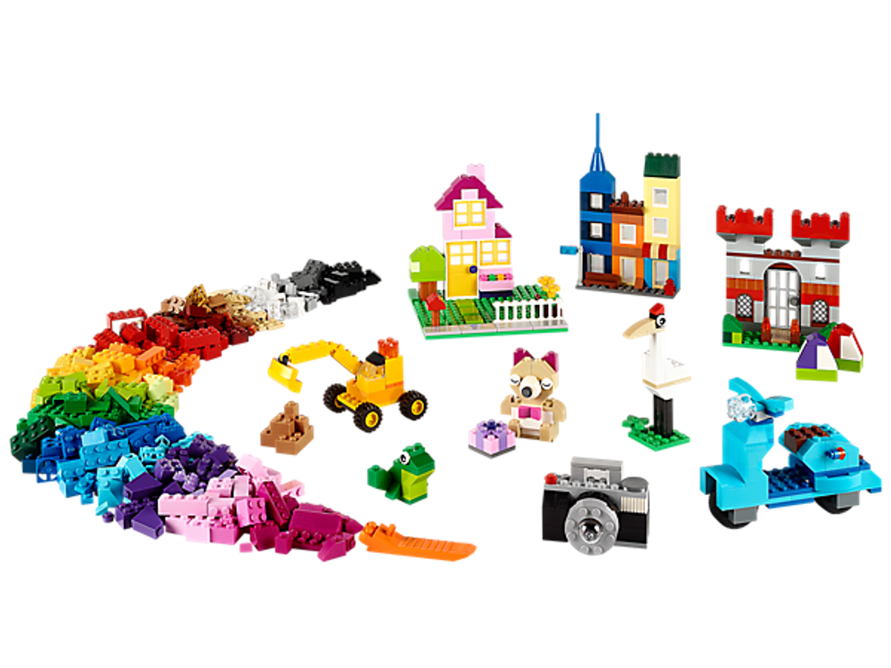 LEGO Classic: Набор для творчества большого размера 10698 — Large Creative Brick Box — Лего Креатор Творец