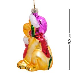 Элита НФ-146 Фигурка «Собака с подарком» ёлочное украшение