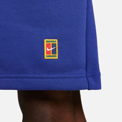 Мужские теннисные шорты Nike Court Fleece Tennis Shorts M - небесный