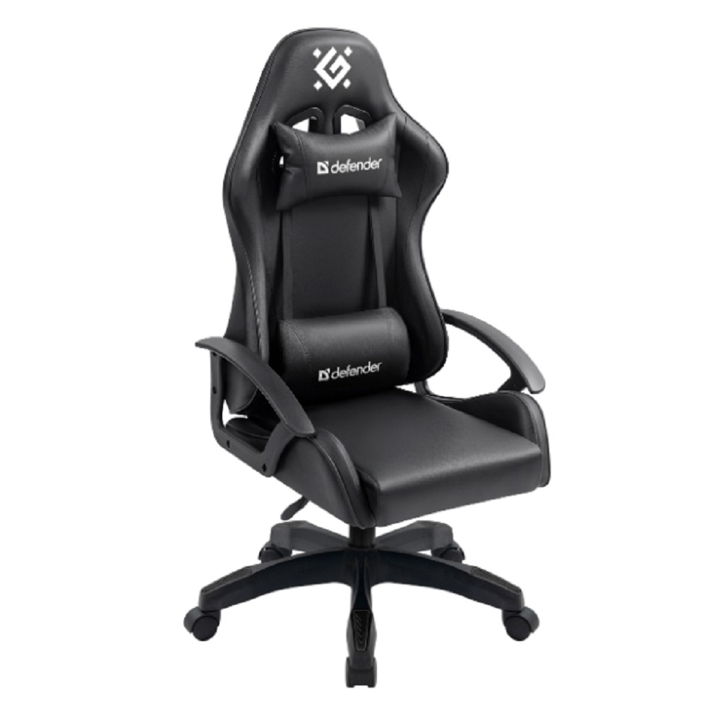 Кресло офисное Игровое кресло Aster Черный,класс 2,PU DEFENDER