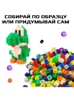 Конструктор мозаика Pixi. Зверята, 621 деталь