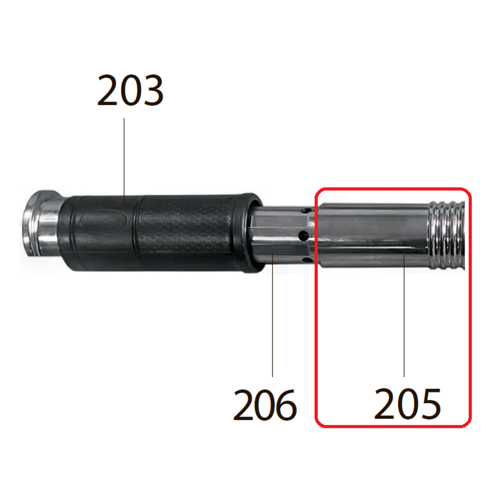 Запчасть №205 для FDPAG-H8. Предохранитель в сборе (5 - 10)