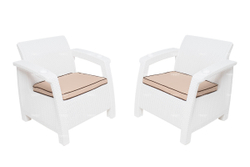 Комплект TWEET Balcony Set, цвет: белый