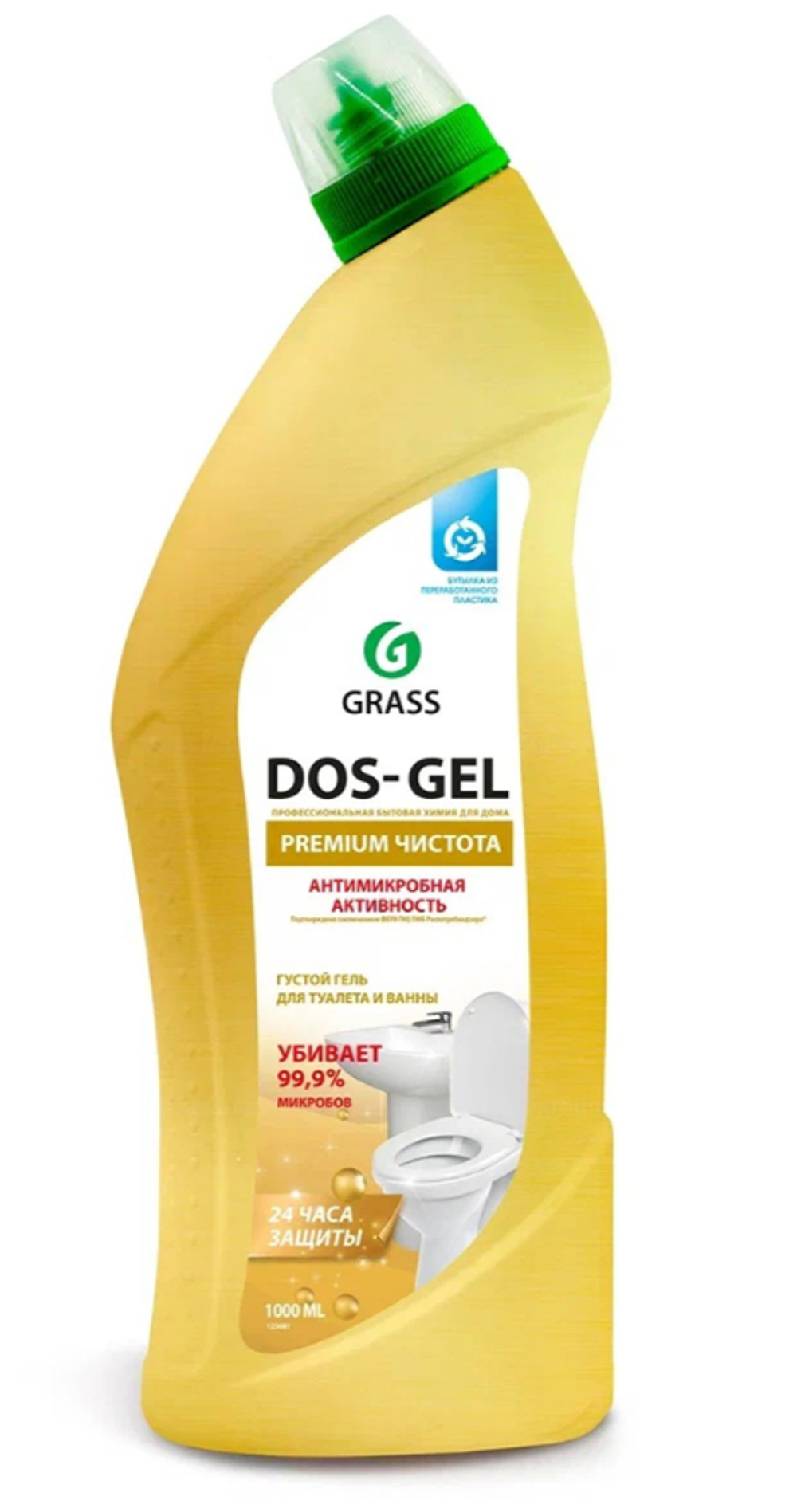 Чистящее средство для сантехники Grass Dos-Gel Premium Чистота