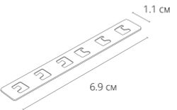 Коннектор прямой для магнитного шинопровода Arte Lamp