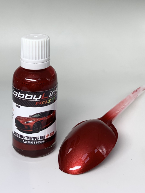 Краска лаковая HobbyLink Aston Martin Hyper Red HP-3305