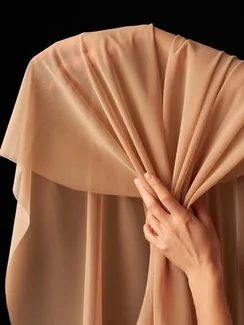 Сетка эластичная Lauma, арт. 556, кофе с молоком 030