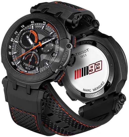 Мужские часы Tissot T115.417.37.061.05 T-Race Marc Marquez 2018