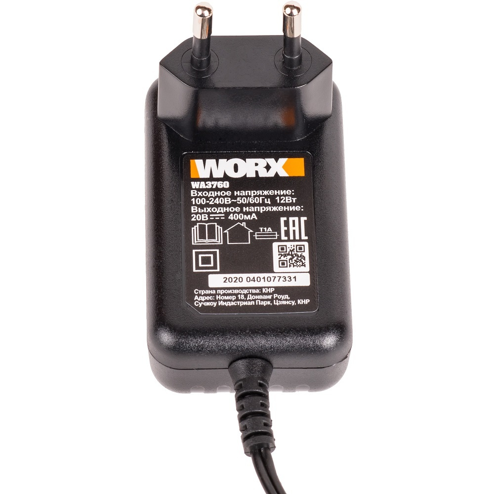 Зарядное устройство WORX WA3760 20V