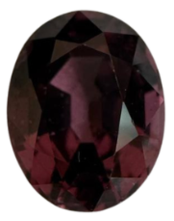 Шпинель натуральная, огранка «овал» 7.6×6.2 мм