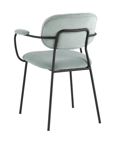 Стул Brant серо-голубой вельвет