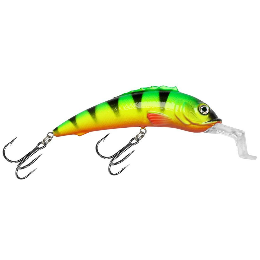 Воблер для рыбалки ЕРШ-2 102mm, цвет 014 (клоун), 1 штука