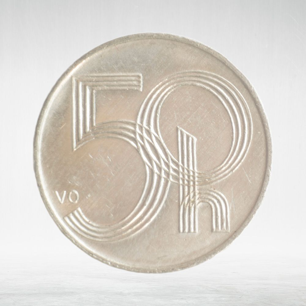 Czech Republic, 50 Haléřů, 2003, VF