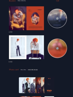 Альбом JBJ Kim Dong Han - D-Night 2nd Mini Album 2 Version SET