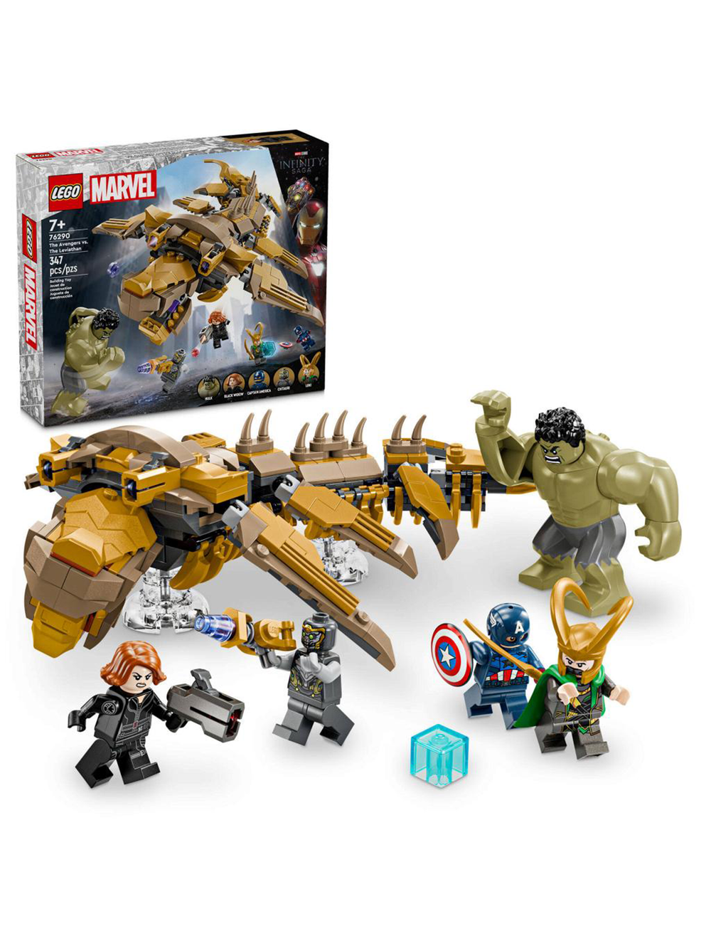 LEGO Super Heroes 76290 Лего «Мстители против «воздушного кита» — эпическая битва