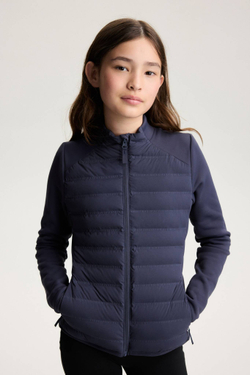 H&M Утепленная гибридная куртка ThermoMove, темно-синий