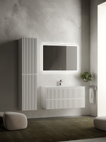 Тумба с раковиной Sancos Snob R 100 см SNR100W bianco